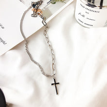 Laden Sie das Bild in den Galerie-Viewer, AOMU Girl Gift Metal Silver Cross