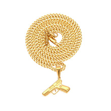 Laden Sie das Bild in den Galerie-Viewer, Gold Color Pistol Gun Unisex
