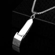 Laden Sie das Bild in den Galerie-Viewer, Barber Clipper Pendant Necklaces Metal Hair Clipper Barber