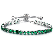 Laden Sie das Bild in den Galerie-Viewer, Tennis Bracelet felet & Bangle Gold Silver Color