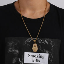 Laden Sie das Bild in den Galerie-Viewer, Necklace  316L Stainless Steel Gold Color  Religion