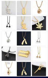 Music Stereoscopic Microphone Necklaces