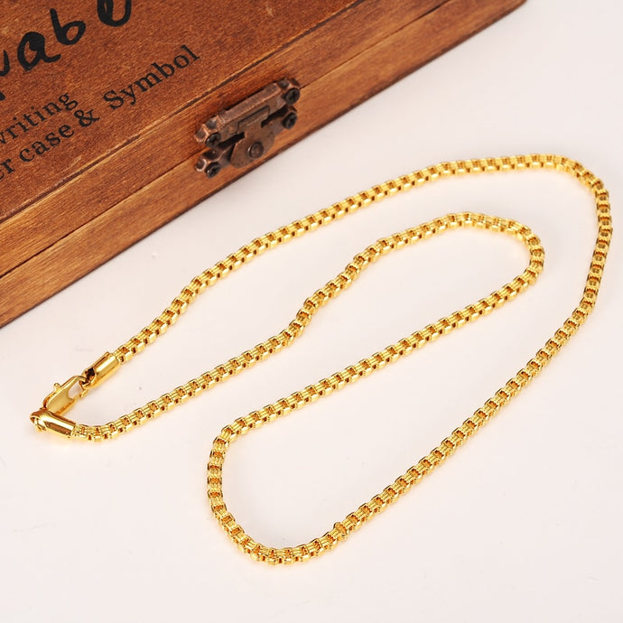50cm 3mm Brand Ethiopia24k Fine Gold