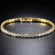 Laden Sie das Bild in den Galerie-Viewer, Rhinestone Zircon Tennis Multi-layer  4.0 mm