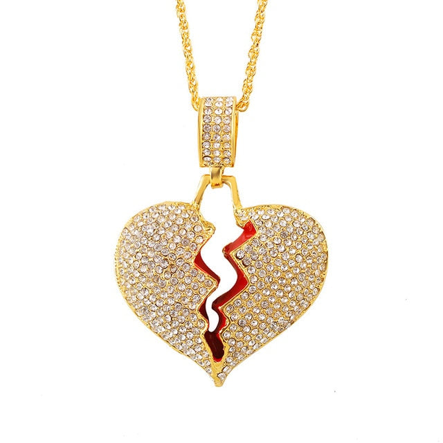2019 Broken Heart Necklace