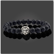 Laden Sie das Bild in den Galerie-Viewer, Gold Owl Leopard Lion Buddha Lava