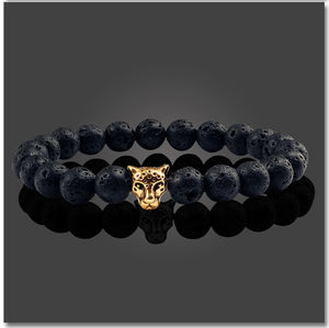 Gold Owl Leopard Lion Buddha Lava
