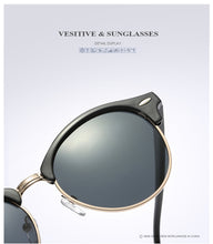 Laden Sie das Bild in den Galerie-Viewer, 2017 New Polarized Vintages De Sol Feminino