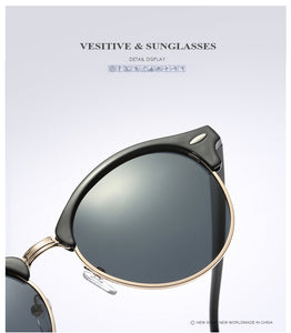 2017 New Polarized Vintages De Sol Feminino