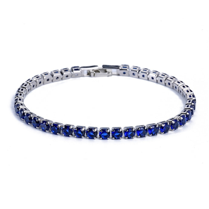 4mm Cubic Zirconia Tennis Bracelets Iced Out