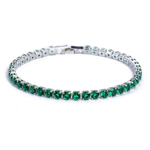 4mm Cubic Zirconia Tennis Bracelets Iced Out