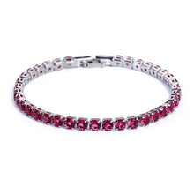 Laden Sie das Bild in den Galerie-Viewer, 4mm Cubic Zirconia Tennis Bracelets Iced Out