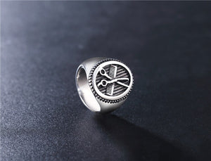 barber ring 316L Stainless Steel Jewelry Hairdressing Tools Style Ring