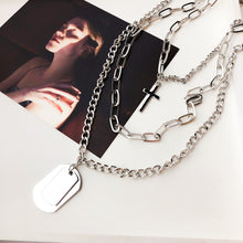 Laden Sie das Bild in den Galerie-Viewer, AOMU Girl Gift Metal Silver Cross