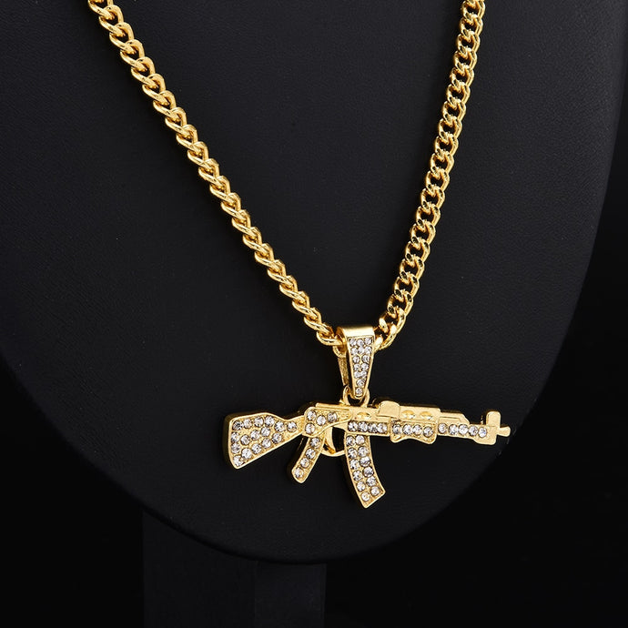 Shooter Gun Crystal 2019 Chain  AK47