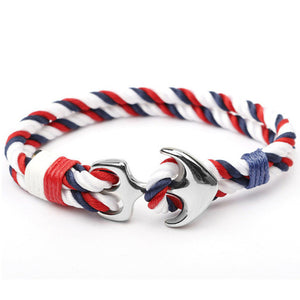 Men Bracelet Nylon Rope Chain amp Link Bracelets