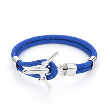 Laden Sie das Bild in den Galerie-Viewer, Men Bracelet Nylon Rope Chain amp Link Bracelets