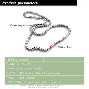 Classic Really 100% 925 sterling silver  men 6mm