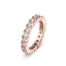 Laden Sie das Bild in den Galerie-Viewer, Luxury Jewelry Sliver Color Inlay Cubic Zirconia