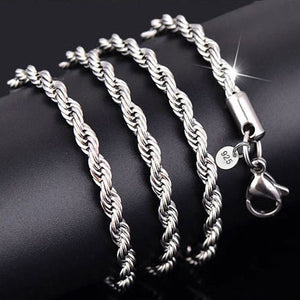 MM Rope Chain 925 Sterling Silver Chain