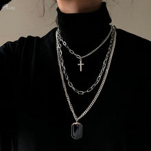 Laden Sie das Bild in den Galerie-Viewer, AOMU Girl Gift Metal Silver Cross