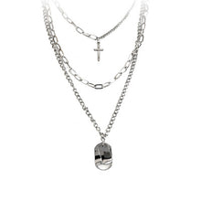 Laden Sie das Bild in den Galerie-Viewer, AOMU Girl Gift Metal Silver Cross