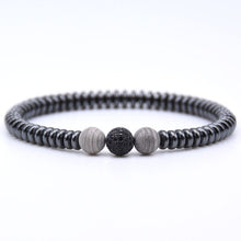 Laden Sie das Bild in den Galerie-Viewer, Micro Pave CZ Zirconia Gold ball Charm Bracelet Men