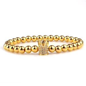 Gold Color Imperial Micro Pave Crystal
