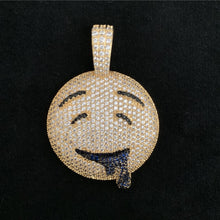 Laden Sie das Bild in den Galerie-Viewer, Drool Round FaceCharm Bling Cubic Zircon