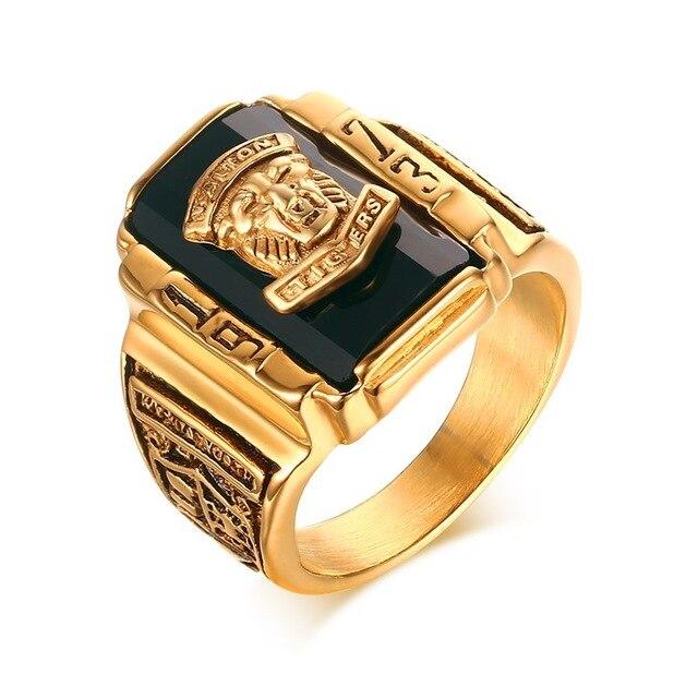 Crystal Ring 1973 Walton Tigers Navy Signet