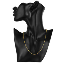 Laden Sie das Bild in den Galerie-Viewer, Beautiful Gold Color 2MM snake chain 40-75cm jewelry  18 K