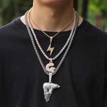 Laden Sie das Bild in den Galerie-Viewer, Franco Chain Necklace 316L Stainless Steel 6mm Wide Gold/Silver Color