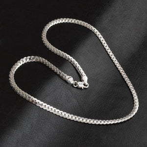 New 5mm chain 925 Sterling Silver Necklace