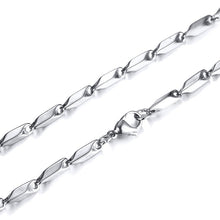 Laden Sie das Bild in den Galerie-Viewer, Standart men Stainless Steel Choker with 21-24 Inches (2.1mm-5mm Wide)