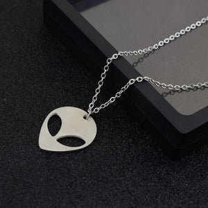 Long Cross Alien Pendant Disco DJ Band