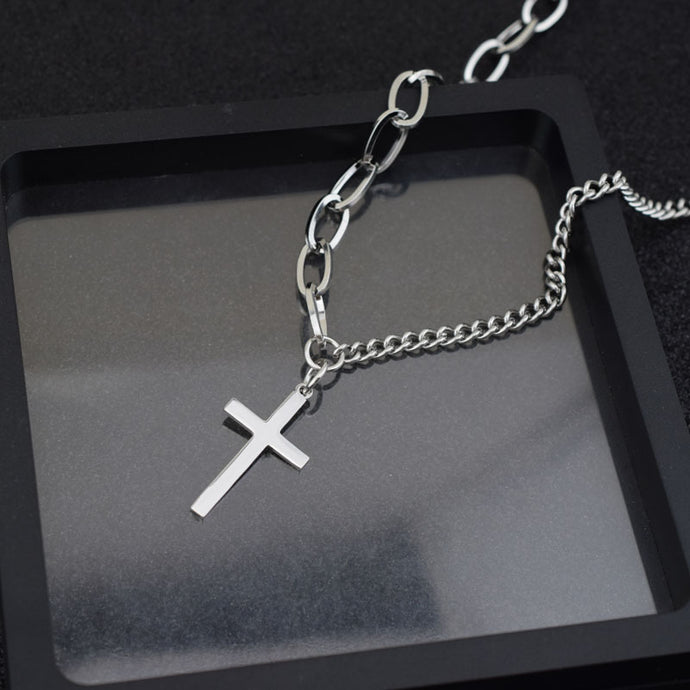 Long Cross Alien Pendant Disco DJ Band