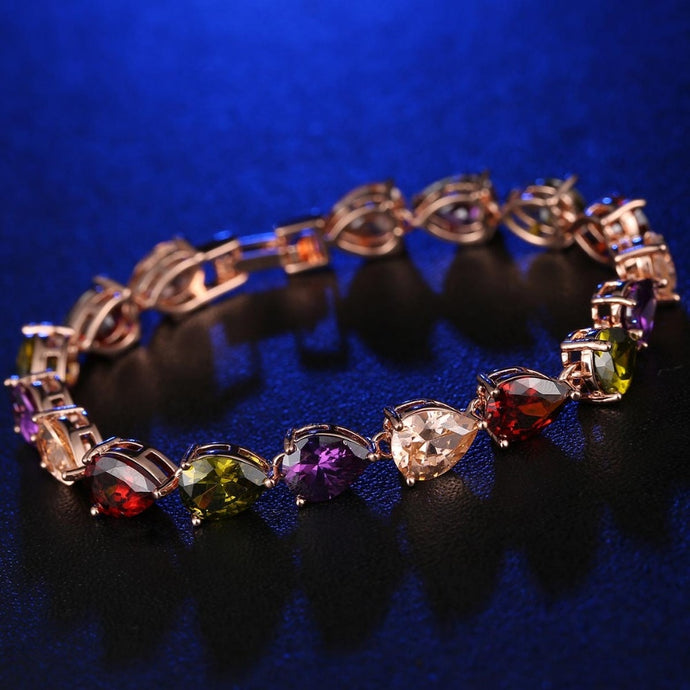 Multicolor Crystal High Quality Rose