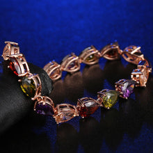 Laden Sie das Bild in den Galerie-Viewer, Multicolor Crystal High Quality Rose