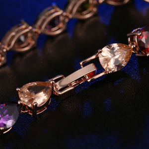 Multicolor Crystal High Quality Rose
