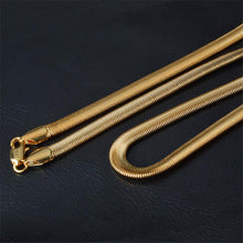 Laden Sie das Bild in den Galerie-Viewer, Hot Long Necklace Jewelry 18 K 6MM 50cm 20inch Men
