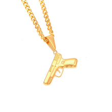 Laden Sie das Bild in den Galerie-Viewer, Gold Color Pistol Gun Unisex