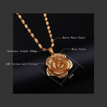 Laden Sie das Bild in den Galerie-Viewer, Hollow Flower Statement  24K Yellow Gold Filled