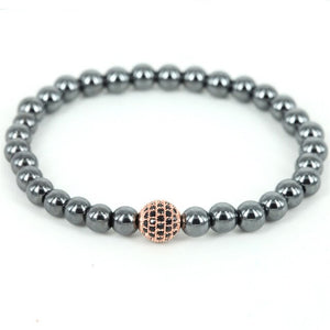 2019 Hematite Bracelet Charm Stretchy