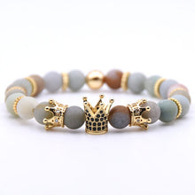 Laden Sie das Bild in den Galerie-Viewer, HYHONEY CZ Zirconia gold color ral stone