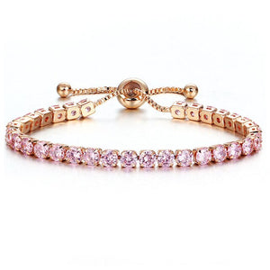 Tennis Bracelet felet & Bangle Gold Silver Color