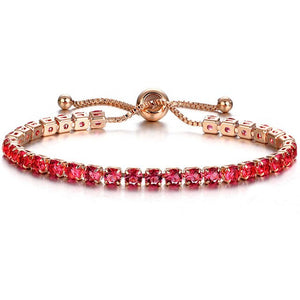 Tennis Bracelet felet & Bangle Gold Silver Color