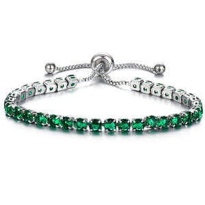 Tennis Bracelet felet & Bangle Gold Silver Color