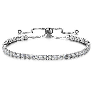 Tennis Bracelet felet & Bangle Gold Silver Color