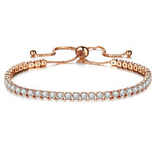 Laden Sie das Bild in den Galerie-Viewer, Tennis Bracelet felet &amp; Bangle Gold Silver Color