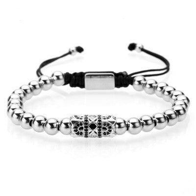 My bracelet stainless steel beads/gold/luxury/charms custom